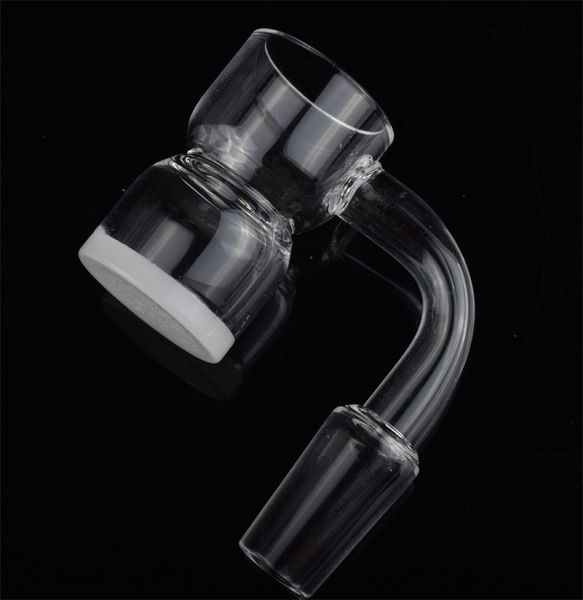 Высокое качество брызговик кварцевый Banger с 10 мм 14 мм 18 мм мужской женский 4 мм непрозрачные нижние кварцевые гвозди для курения стеклянного бонга