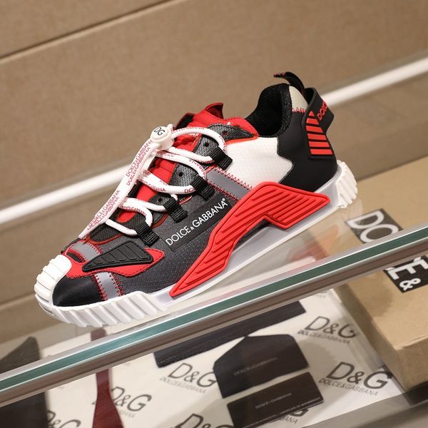

154 brand designer high-quality men's casual sports shoes, outdoor casual shoes, with original box packaging size 38--45, Black