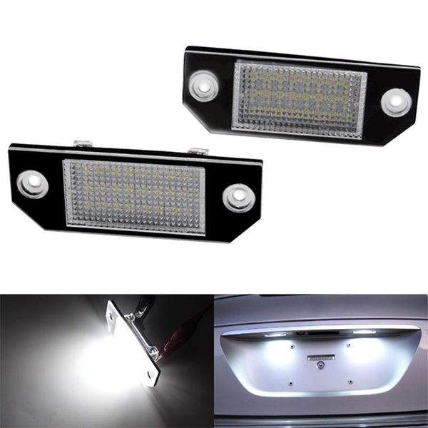 

led 12v car license plate light for focus 2 2 2003 2004 2005 2006 2007 2008 c-max auto warning lamp