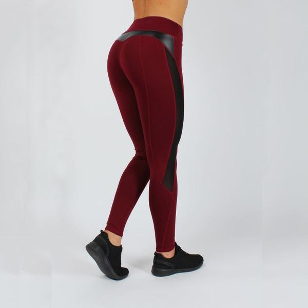

2020 yoga pants women leggings push up fitness gym leggins high waist running mesh seamless workout pants femme mujer s-xl, White;red
