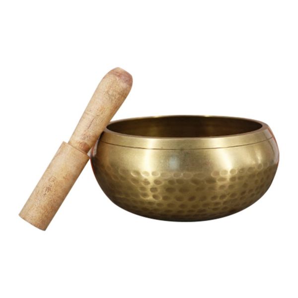 

1pc nepal tibetan sing bowl buddhist yoga himalayan meditation singing bowl fengshui hand hammered chakra sound