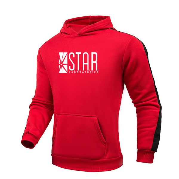 

mens woman designer hoodie 2020 spring autumn plus velvet pullover sweater men's hooded loose casual solid color printed new star sweat, Black
