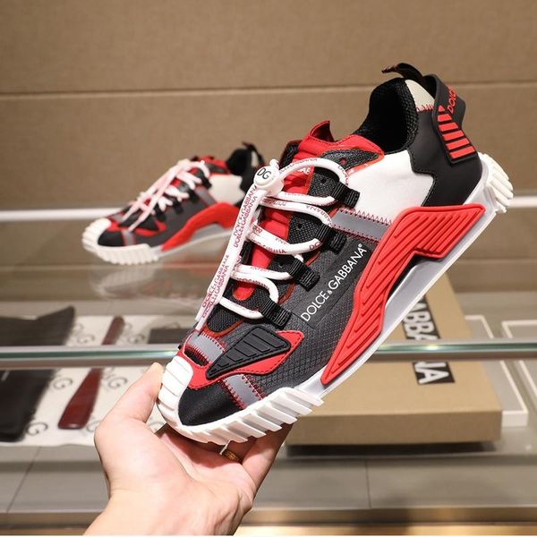 

121 brand designer high-quality men's casual sports shoes, outdoor casual shoes, with original box packaging size 38--45, Black