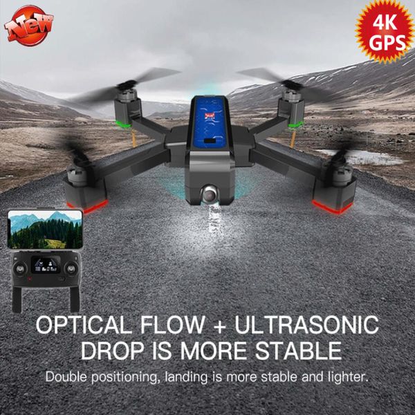 

brushless rc helicopter bugs 4w b4w 4k 5g wifi fpv gps ultrasonic optical flow positioning wifi fpv rc drone quadcopter model