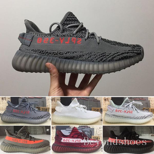 

кунжутное v2 кроссовки 2019 женщин людей kanye west статическая крем белый бред синий оттенок butter дизайнерская обувь сапоги размер us5-11, Black