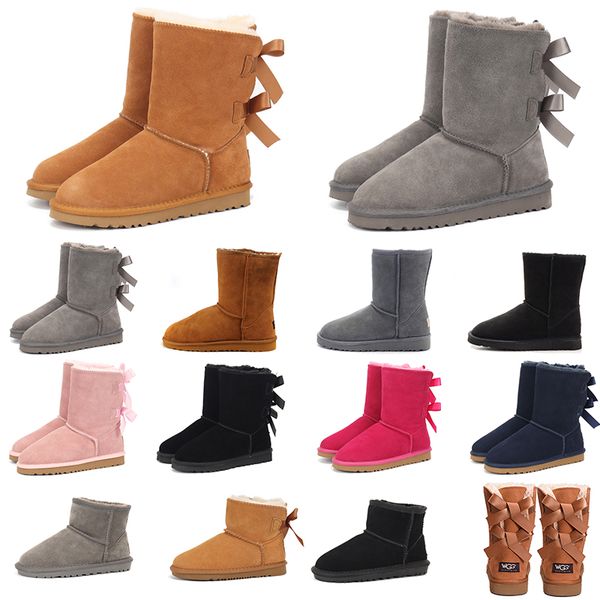 

2020 australian boots for woman snow winter leather knee high ankle platform shoes girls womans ladies trainers sneakers size eur 41