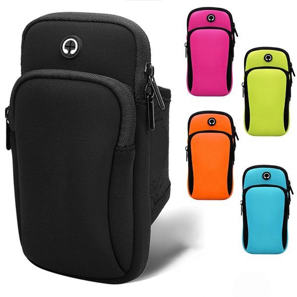 

sports bag outdoor phone holder waterproof arm band case gym bag running bag
