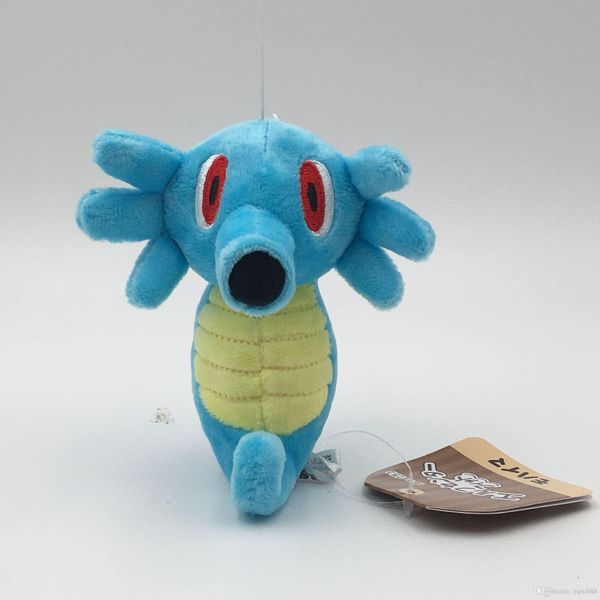 

100% cute cotton horsea plush toy for child holiday gifts 4inch 10cm