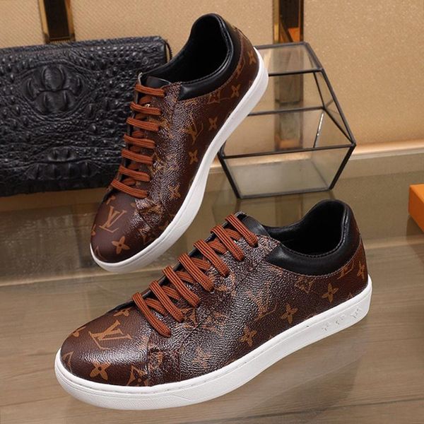 

luxemourg sneaker mens shoes vintage fashion classic footwears sports plus size lace -up luxury men shoes scarpe da uomo