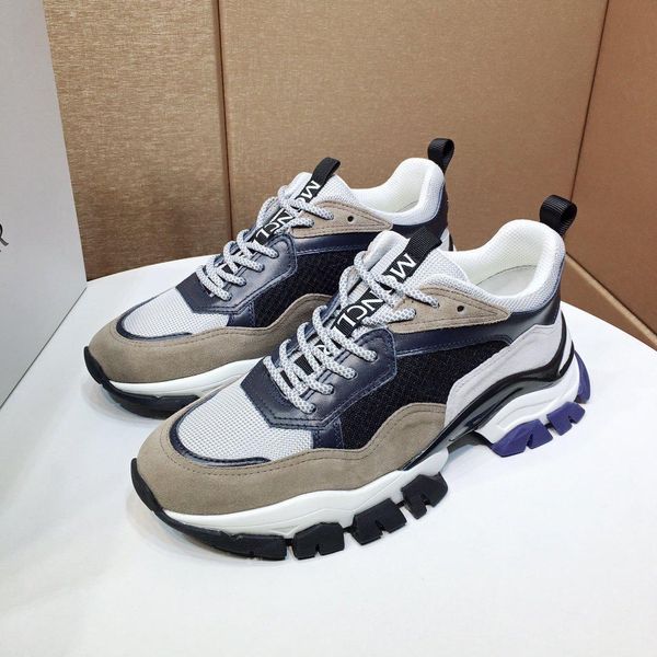 

2020sn limited edition new fashion trend wild men's casual comfortable shoes hiking shoes sports shoes original box packaging, Black