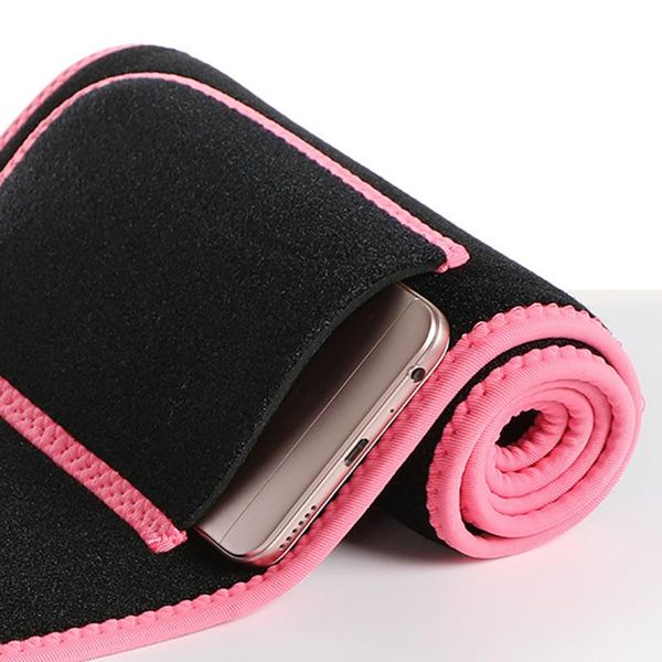 

outdoor 1pc sports men women fitness slimming multifunction belt gym waist support sweating fat burning body shaper, Black;gray