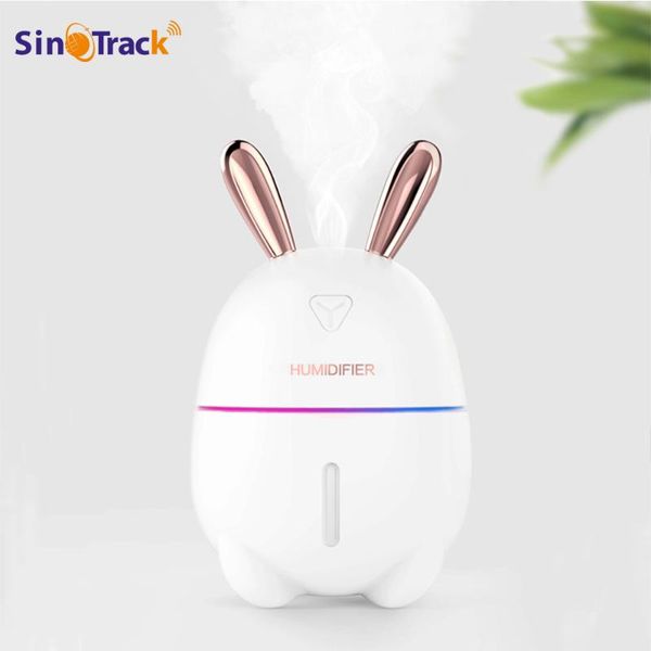 

car air freshener humidifier 300ml usb aroma essential ultra-silent led night lamp purifier mist maker fresher for