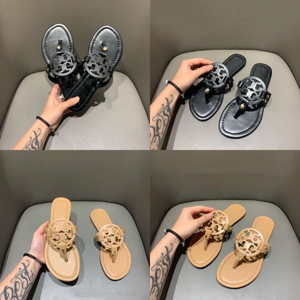 

female+shoes slippers women women girls pearl flat bohemian style casual sandals slippers beach shoes#695, Black