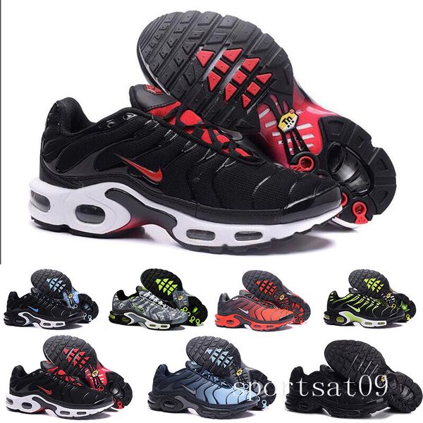 

discount hight quality sports casual shoes new tn men black white red mens breathable runner sneakers man trainers tennis shoes mi5rs