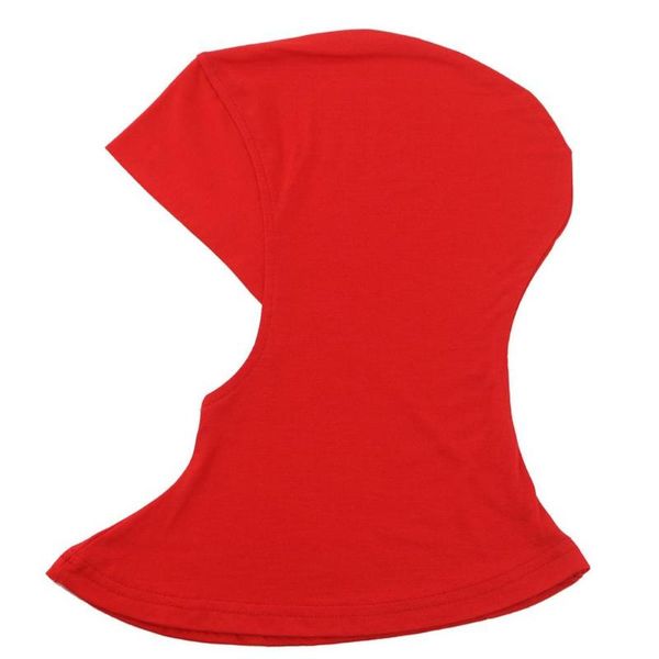 

comfortable solid color soft muslim full cover inner women's hijab bonnet cap islamic underscarf neck head bonnet hat, Black