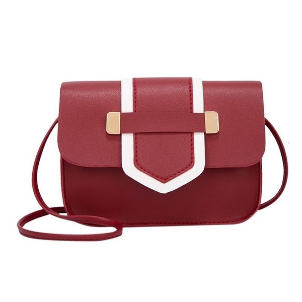 

новое прибытие женщин урожай сумки малые pu площади сплошного цвета простой женский crossbody сумка d3