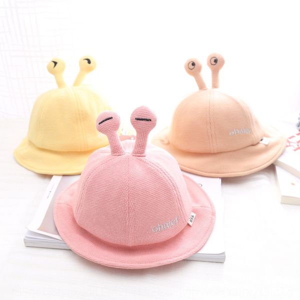 

korean autumn fisherman cap new cute super cute baby thin cotton baby cap fisherman hat sun hat, Blue;gray