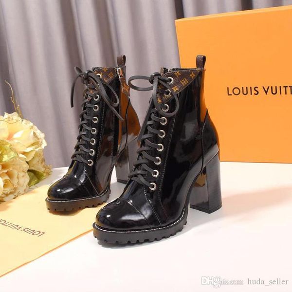 

star trail ankle boot women 's shoes new arrival autumn and winter women boot plus size lace -up breathable luxury leather heel women