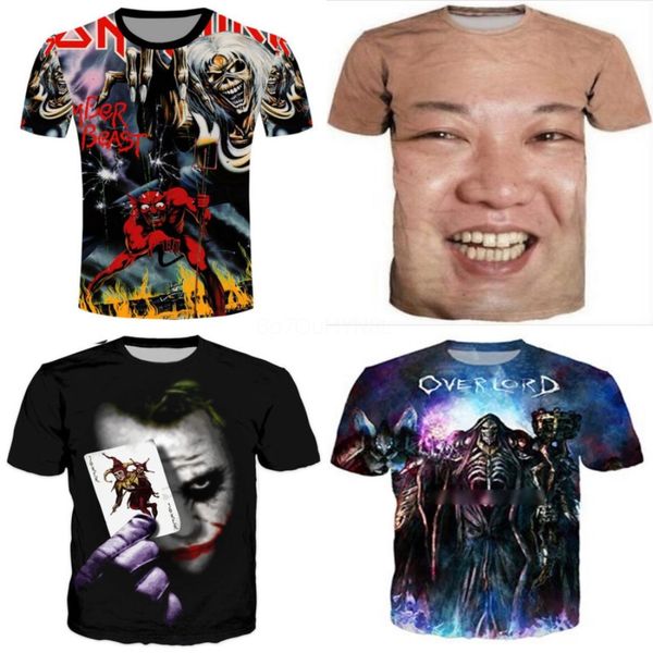 

2020ss t-sirt 1 printing oversized t sirt men women fasion#413, White;black