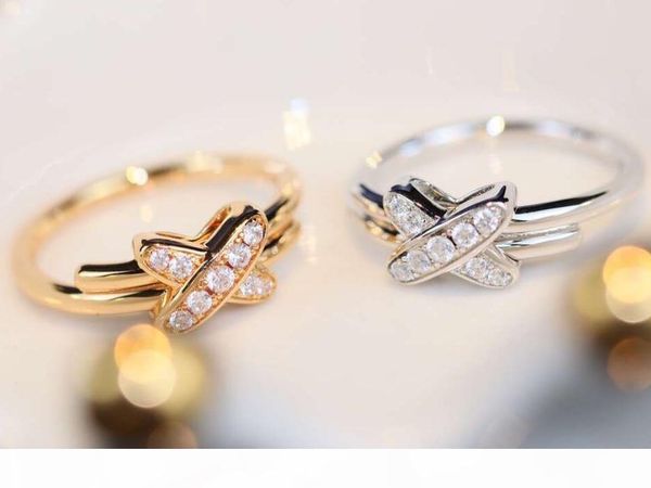 

f s925 sterling silver luxurious punk ring with diamond charm ring jewelry gift christmas day drop shipping