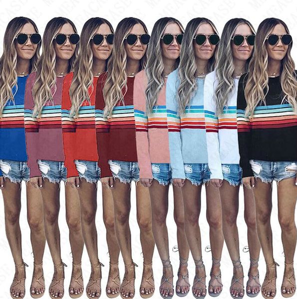 

women pullovers striped hoodie long sleeve t shirt summer autumn spring tees sweatshirt girls hip hop blouse hoodies d71514, Black