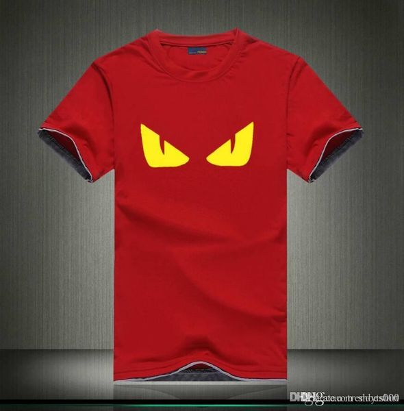 

19ss brand t-shirt fd mens designer t shirts luxury men women tees short sleeve size s-3xl, White;black