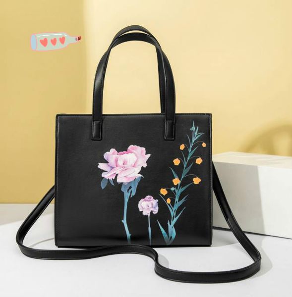 

Designer Women's Bag New 2020 Diagonal Shoulder Bag Retro Printed Wild Handbag Drop Shipping