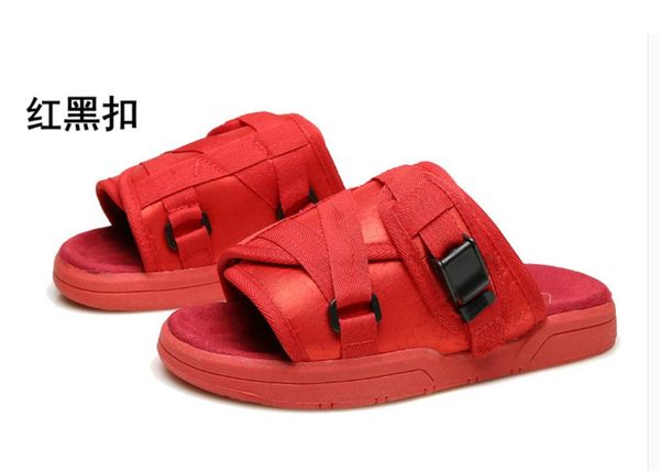 

23 color fashion fringe men canvas slippers male summer shoes slides slip-resistant beach slippers flip flops sandals 36-45 cs05, Black