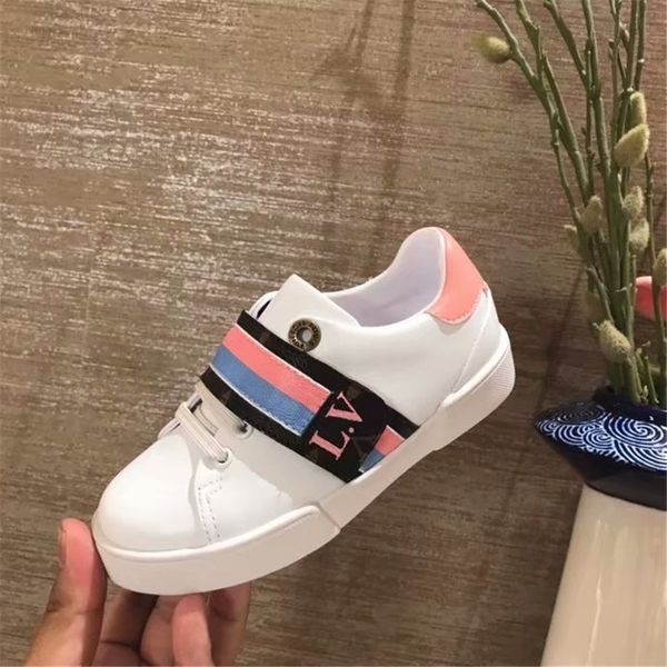 

2020s new kids shoes girls sport shoes boys sneakers summer leather fabric breathable running shoes children casual sneakers white autumn, Black;red