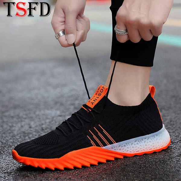 

large sizes men's sneaker low running shoes for men lace up sport shoe man mesh walking shoe summer mens sports trainers v12
