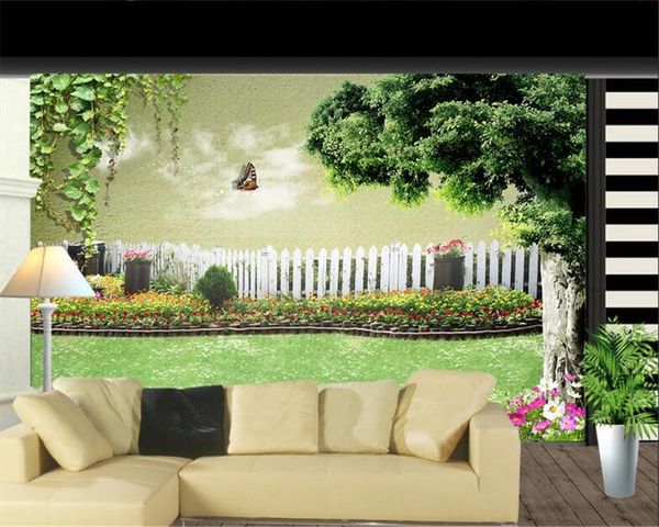 

3d современные обои вуд парк зеленый тень дорога 3d пейзаж фона wall garden flower shed обои