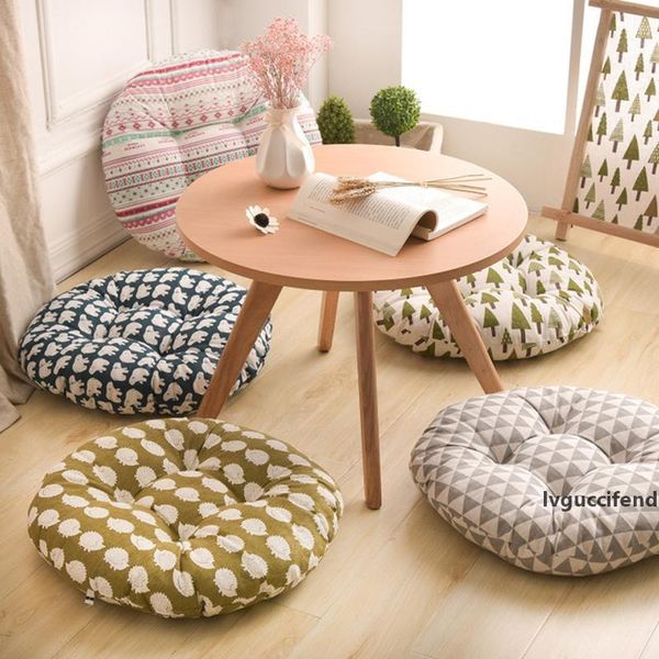 

decoration gift 40* 40cm home sofa seat cushion office breathable chair cushion round futon mat cushions chair sofa seat bc bh0761