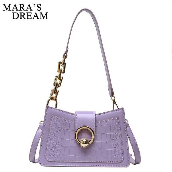 

mara's dream 2020 new solid color fashion one-shoulder small square bag one-shoulder armpit bag versatile portable messenger