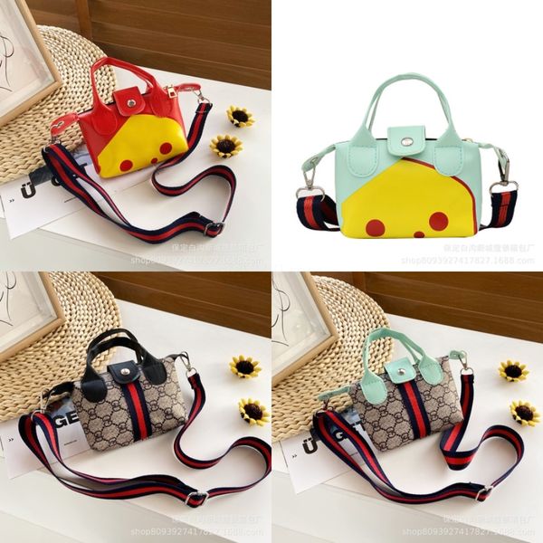 

kids cartoon shoulder bag cute dinosaur print crossbody bags multipurpose single shoulder bag by#327, Black