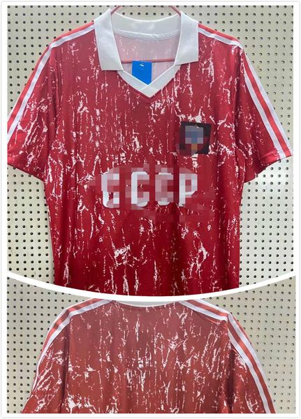 

1990 retro ussr cccp soviet union jerseys 86 87 igor belanov mascitti blokhin soccer 1986 1987 ussr vintage classical football shirts calcio, Black;yellow