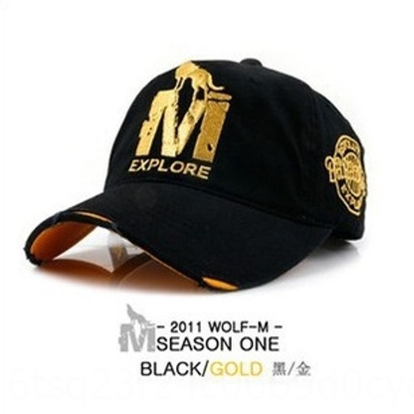 

korean  wolf men's and women's outdoor leisure baseball cap baseball cap hat, Blue;gray