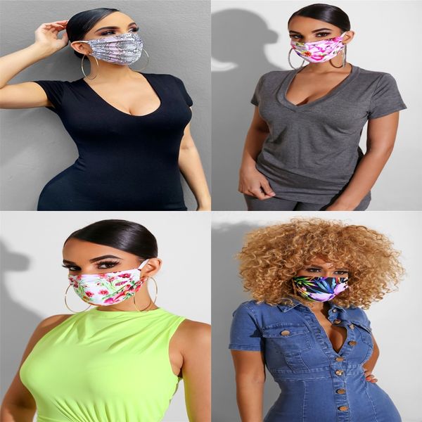 

new summer anti dust face mouth cover pm2.5 mask dustproof anti-pollution washable reusable ice silk cotton masks tools boom2020#641, Black