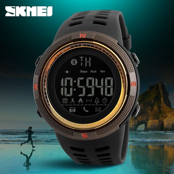 

mosag shikemei men's waterproof outdoor sports electronic walking calories multifunctional male outdoor sports electronic watch student, Blue