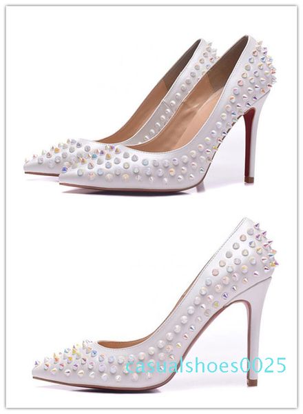 

designer fashion luxury designer women shoes red bottom high heels nude black red leather pointed toes pumps dress shoes 1q c25