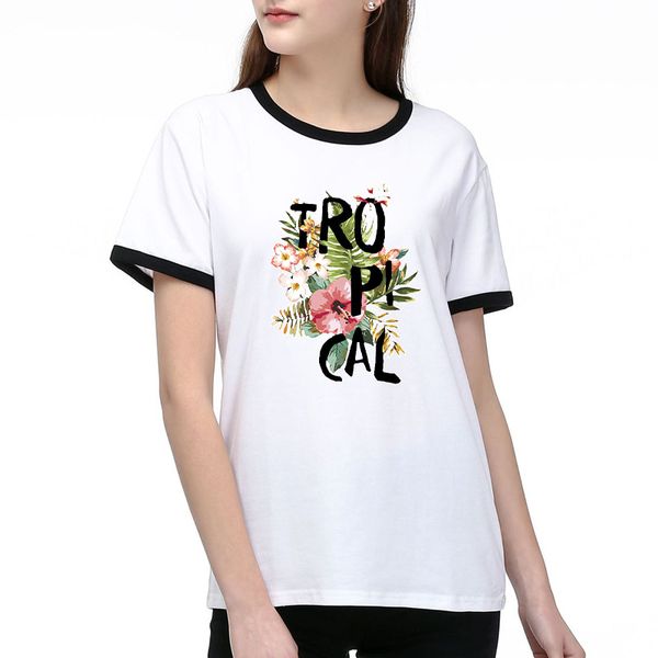 

women t shirts summer fashion lady tees breathable short sleeves letter flower pattern printed tees shirt short sleeves.t003a704