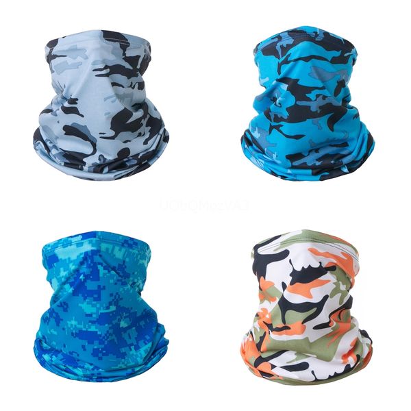 

1pc camouflage pattern bandana scarf neck er gaiter tube warmer face scarves sport outdoor cycling skiing hiking men women#337, Black