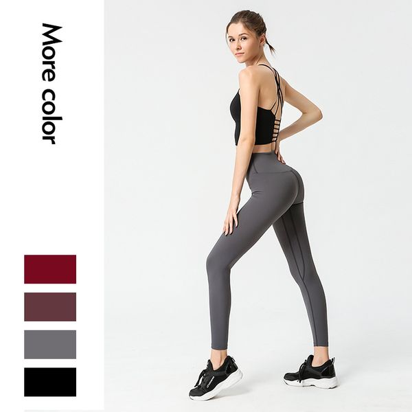 

yoga outfits women set sports bra high waist leggings quick dry breathable elasticity running fitness clothes two-piece, White;red