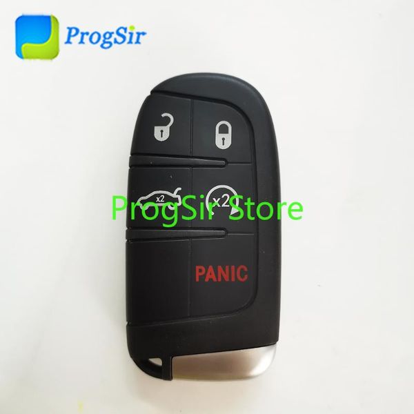 

5 button 434mhz keyless go proximity remote control key for dodge for 2011-2020 m3n 40821302 with 7945 7953 id46 chip