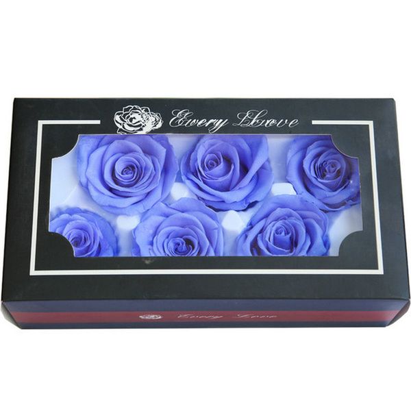 

5-6cm/6pcs,grade b preserved eternal rose head, real roses for wedding party decoration,flower gift favor