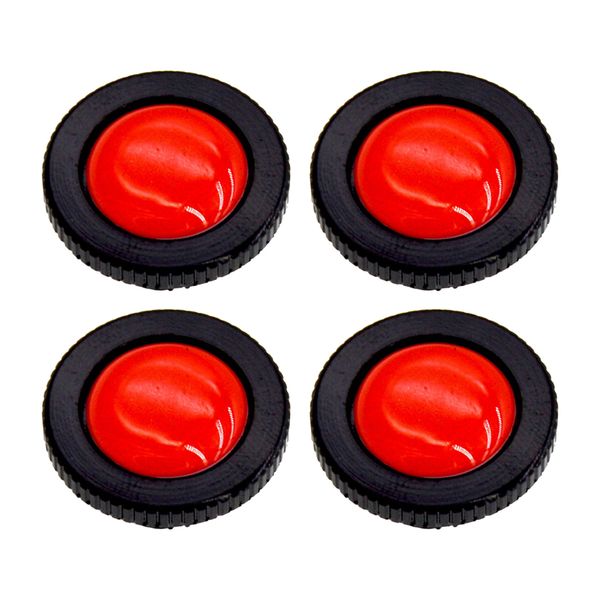 

4pcs metal round quick release qr plate for compact action tripods