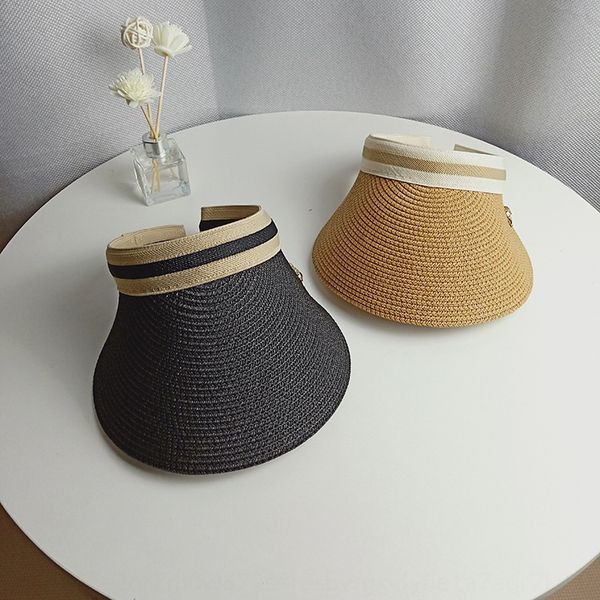 

straw sun straw hat sun hat, Blue;gray
