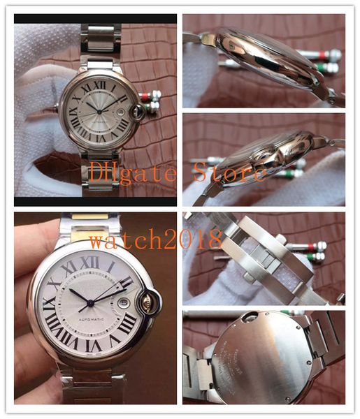 

Luxury Wristwatches W69012Z4 Series White 42MM Calendar Dial Automatic Mechanical Stainless Steel Buckle Sapphire Men's Luxury Watches