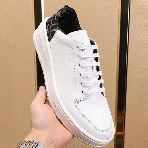 

lightweight mens shoes fast delivery chunky sneakers comfortable outdoor walking shoes leather low - sneakers lace -up vintage men shoes, Black