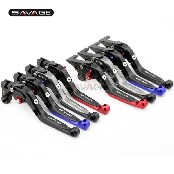 

brake clutch levers for mt10 fz-10 fz10 2020 17 18 19 2020 logo mt-10 motorcycle adjustable folding extendable parts