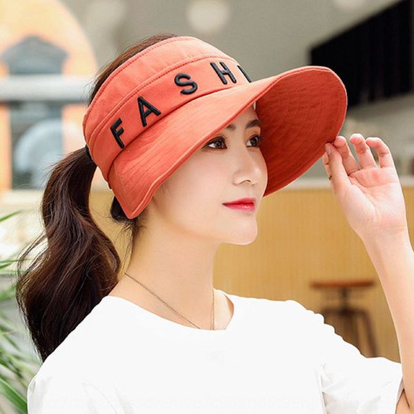 

sw8s8 fashion sun female summer internet celebrity empty sun korean style bucket bucket hat personalized letter large eaves fisherman ha, Blue;gray